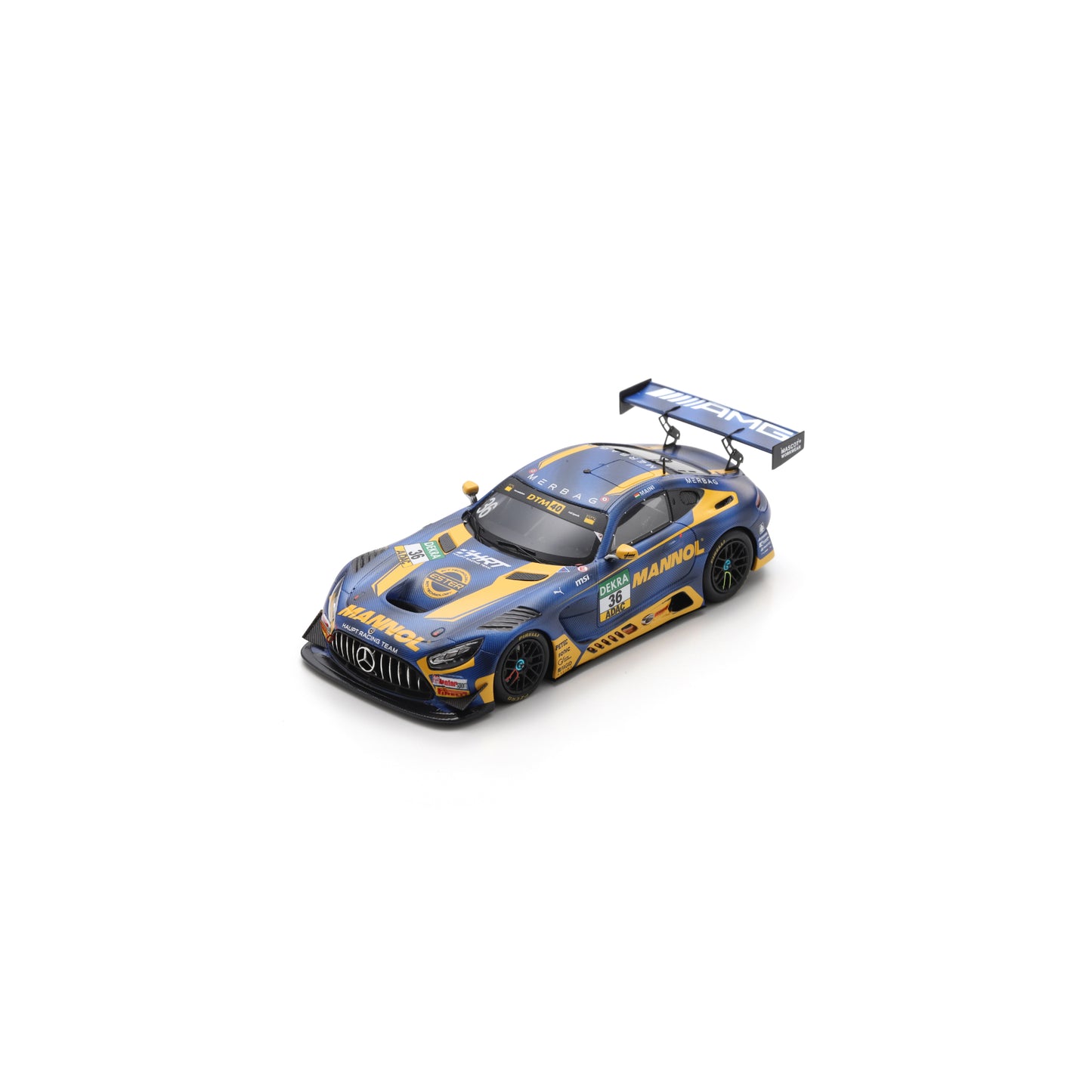 Spark SG973 1:43 - Mercedes-AMG GT3 No.36 HRT DTM 2024 Arjun Maini Limited (300 ex.)