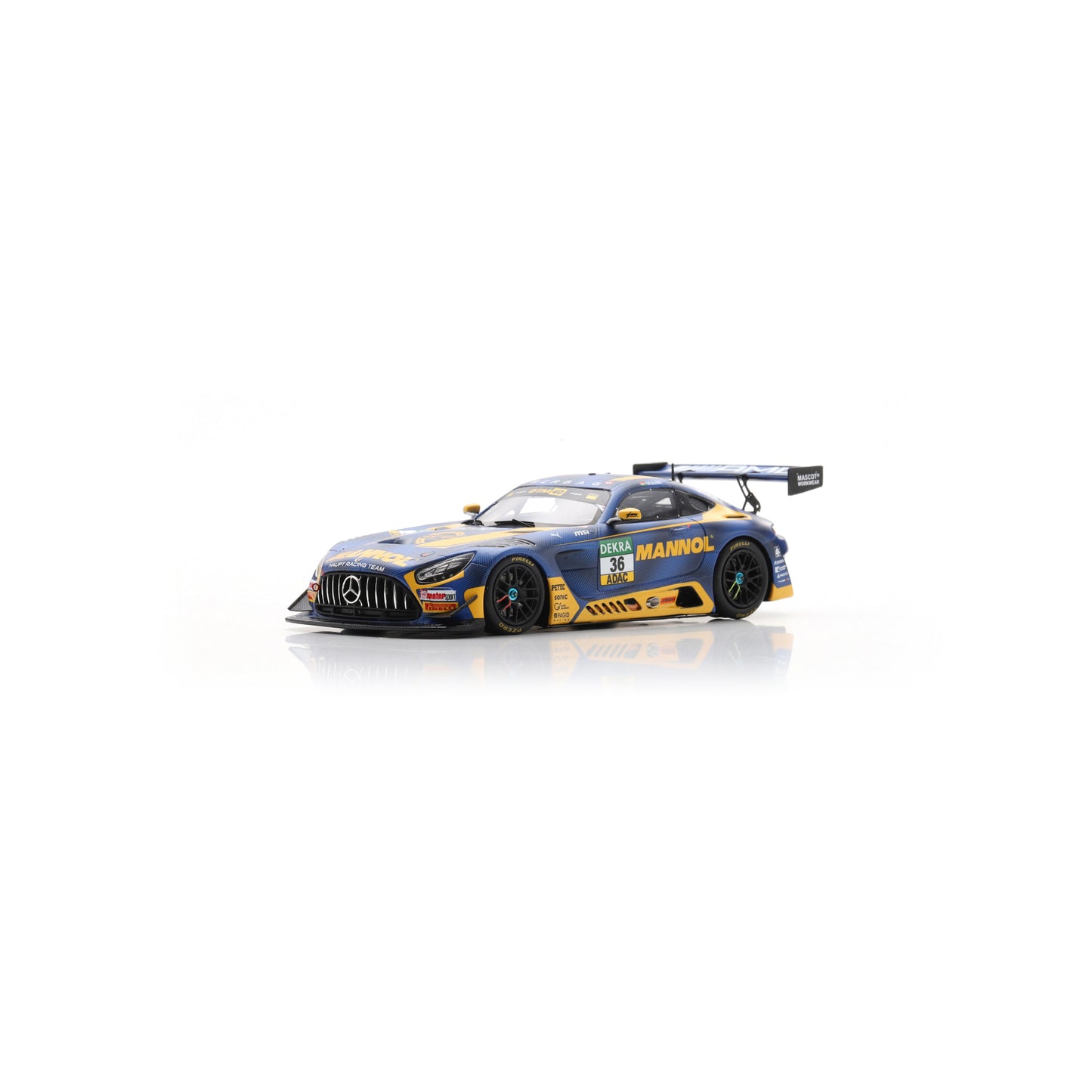 Spark SG973 1:43 - Mercedes-AMG GT3 No.36 HRT DTM 2024 Arjun Maini Limited (300 ex.)