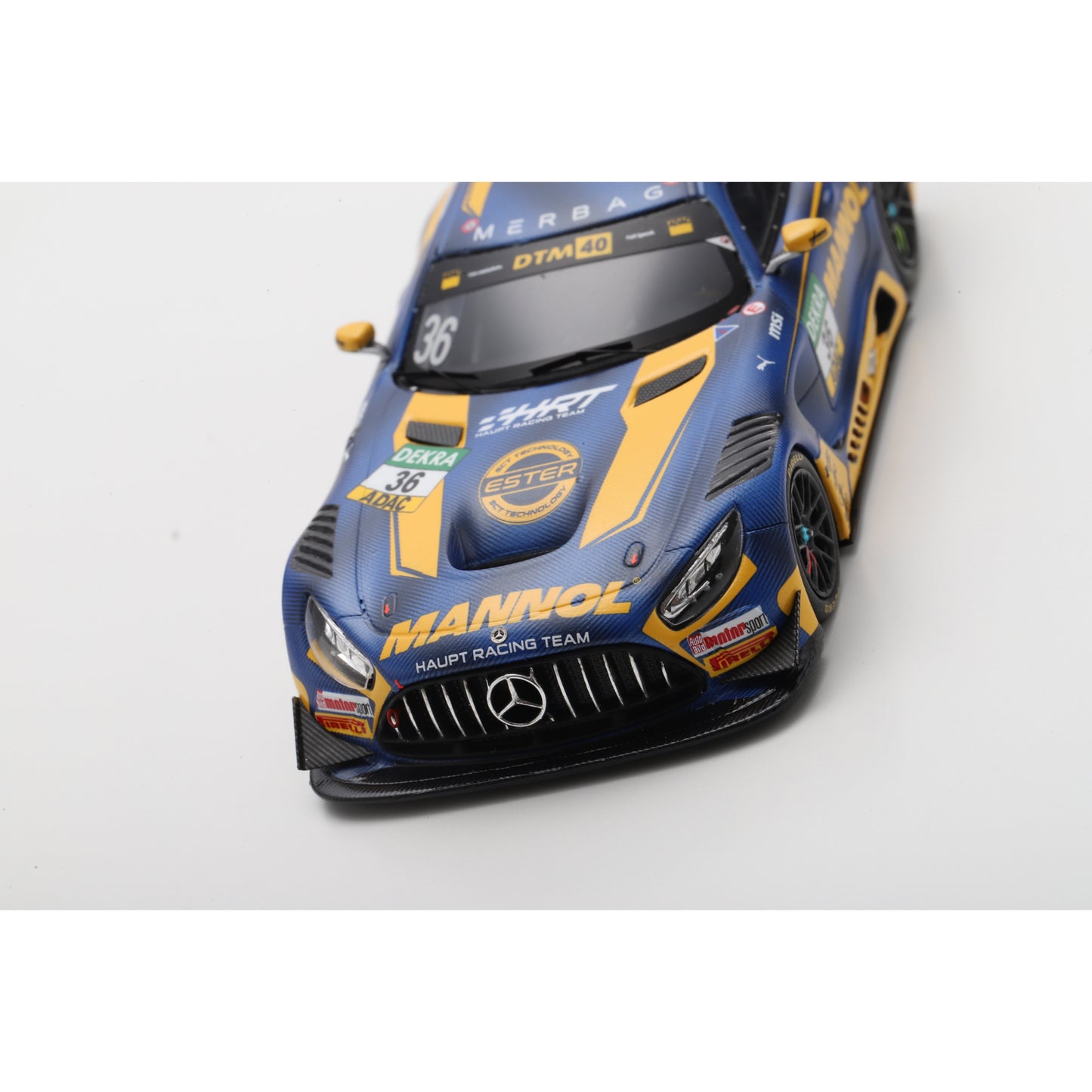 Spark SG973 1:43 - Mercedes-AMG GT3 No.36 HRT DTM 2024 Arjun Maini Limited (300 ex.)