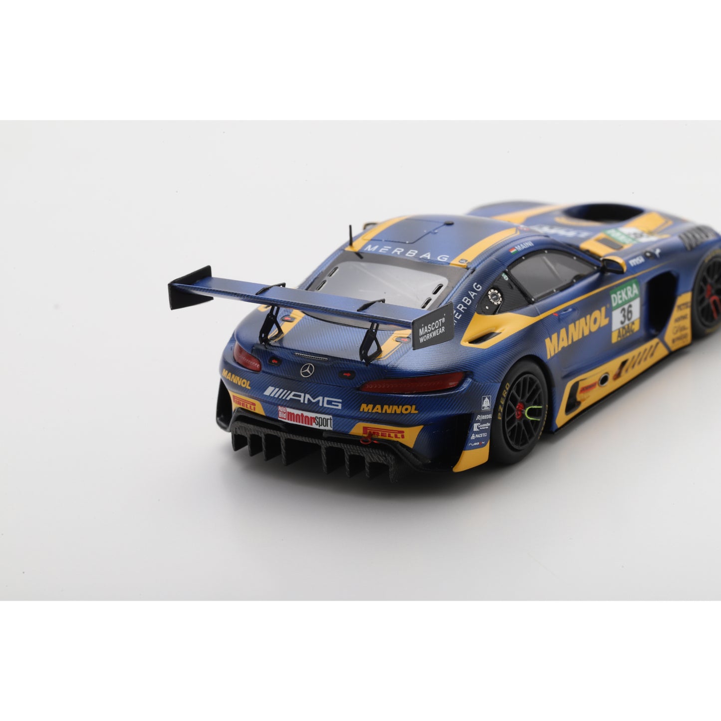 Spark SG973 1:43 - Mercedes-AMG GT3 No.36 HRT DTM 2024 Arjun Maini Limited (300 ex.)