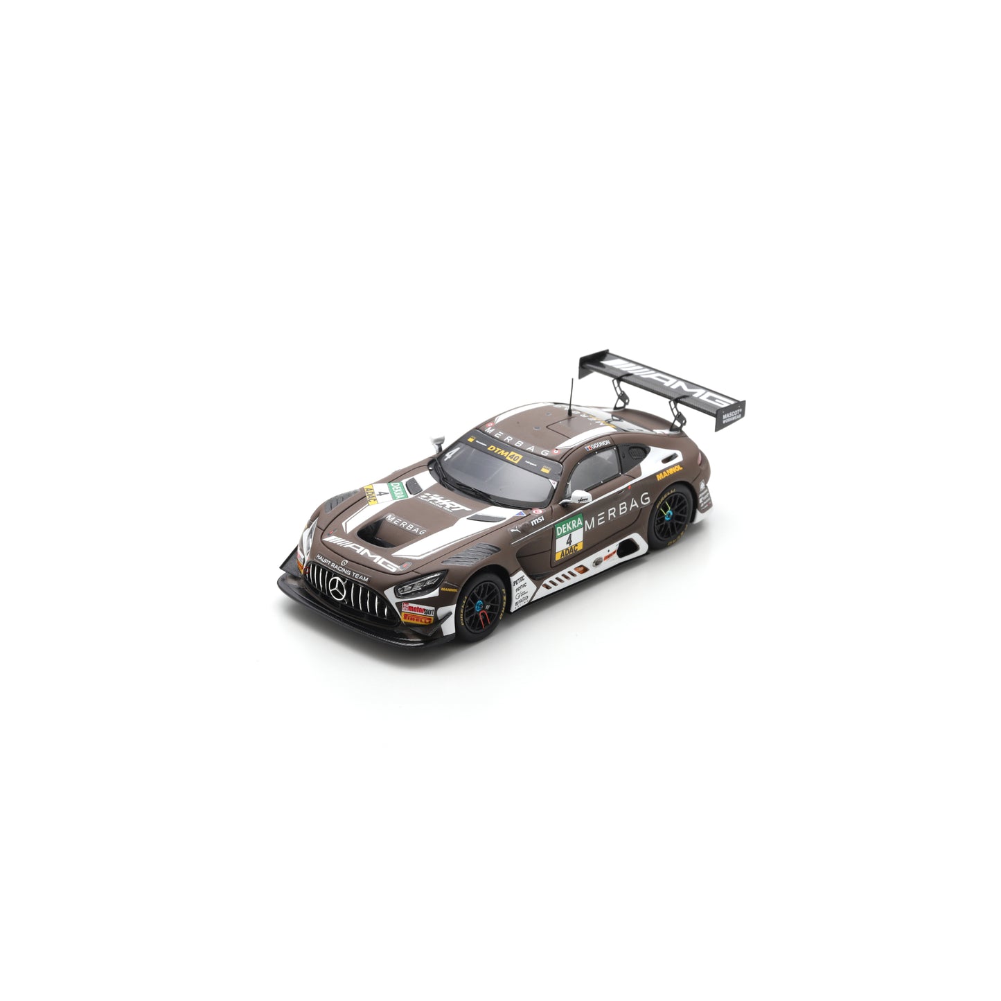Spark SG974 1:43 - Mercedes-AMG GT3 No.4 HRT DTM 2024 Jules Gounon Limited (300ex.)