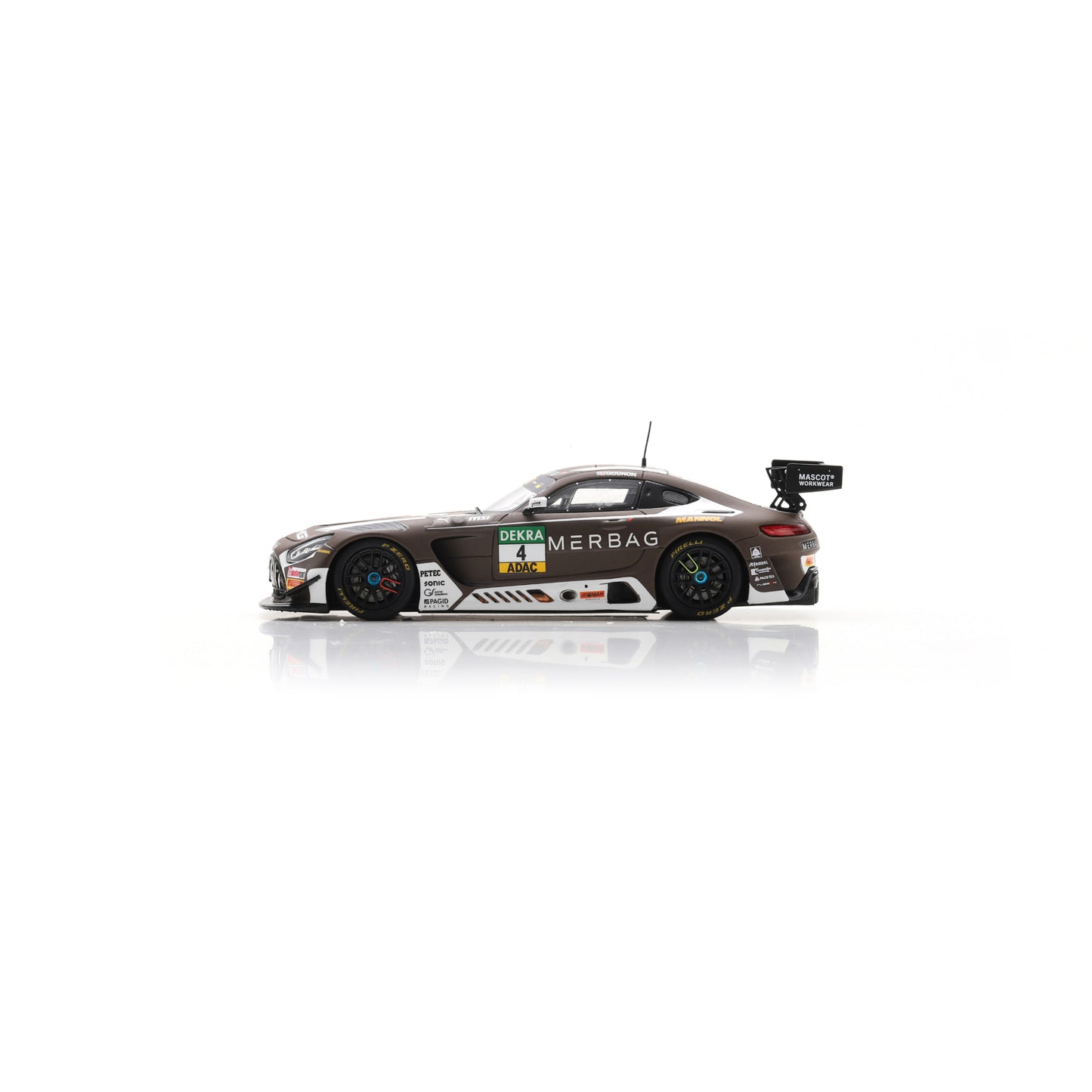 Spark SG974 1:43 - Mercedes-AMG GT3 No.4 HRT DTM 2024 Jules Gounon Limited (300ex.)