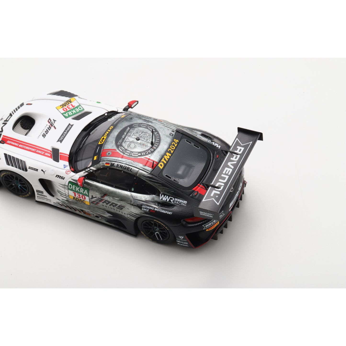 Spark SG975 1:43 - Mercedes-AMG GT3 No.130 Winward DTM 2024 Maro Engel Limited (300 ex.)