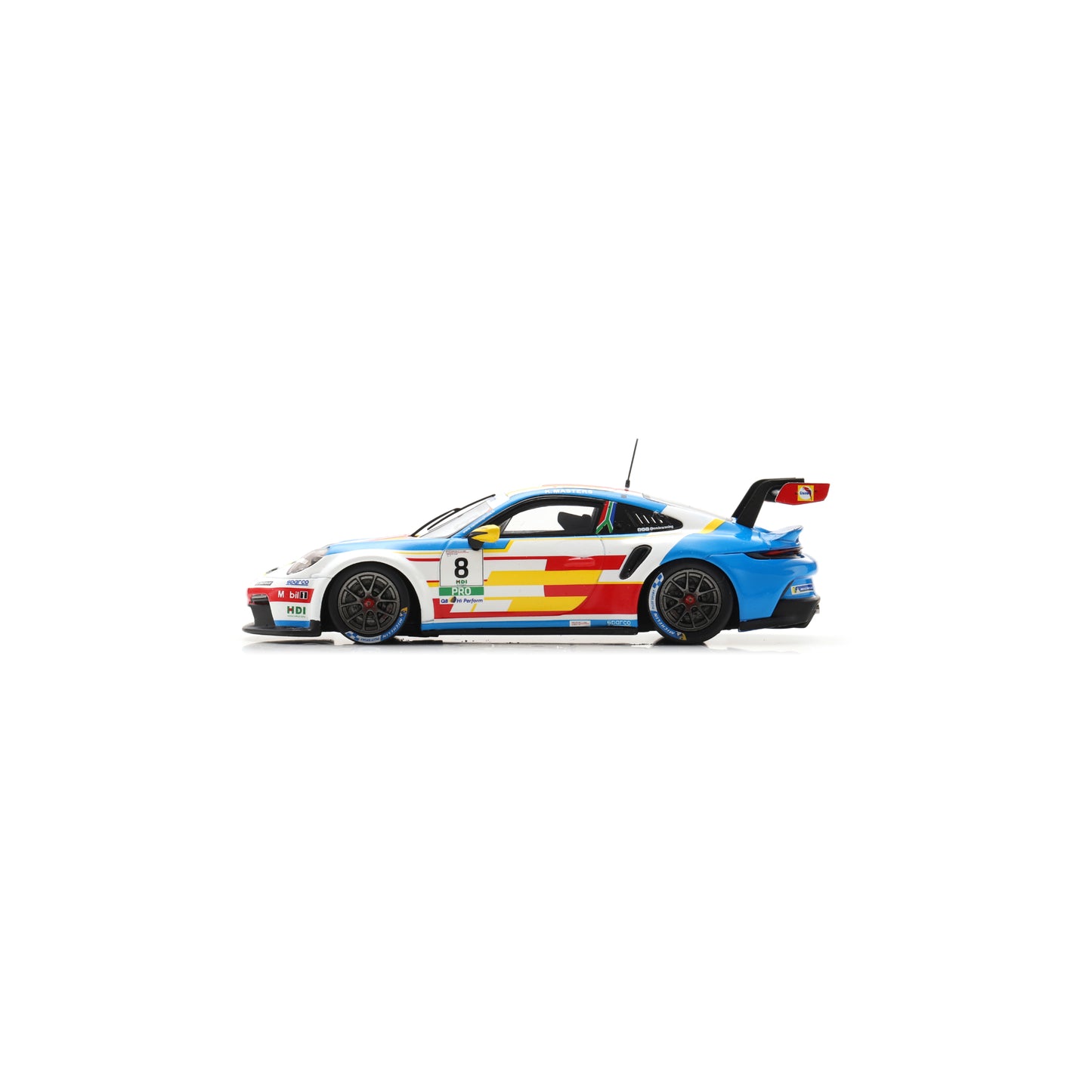 Spark SI040 1:43 - Porsche 911 GT3 Cup No.8 Porsche Carrera Cup Italia Champion 2025 Keagan Masters
