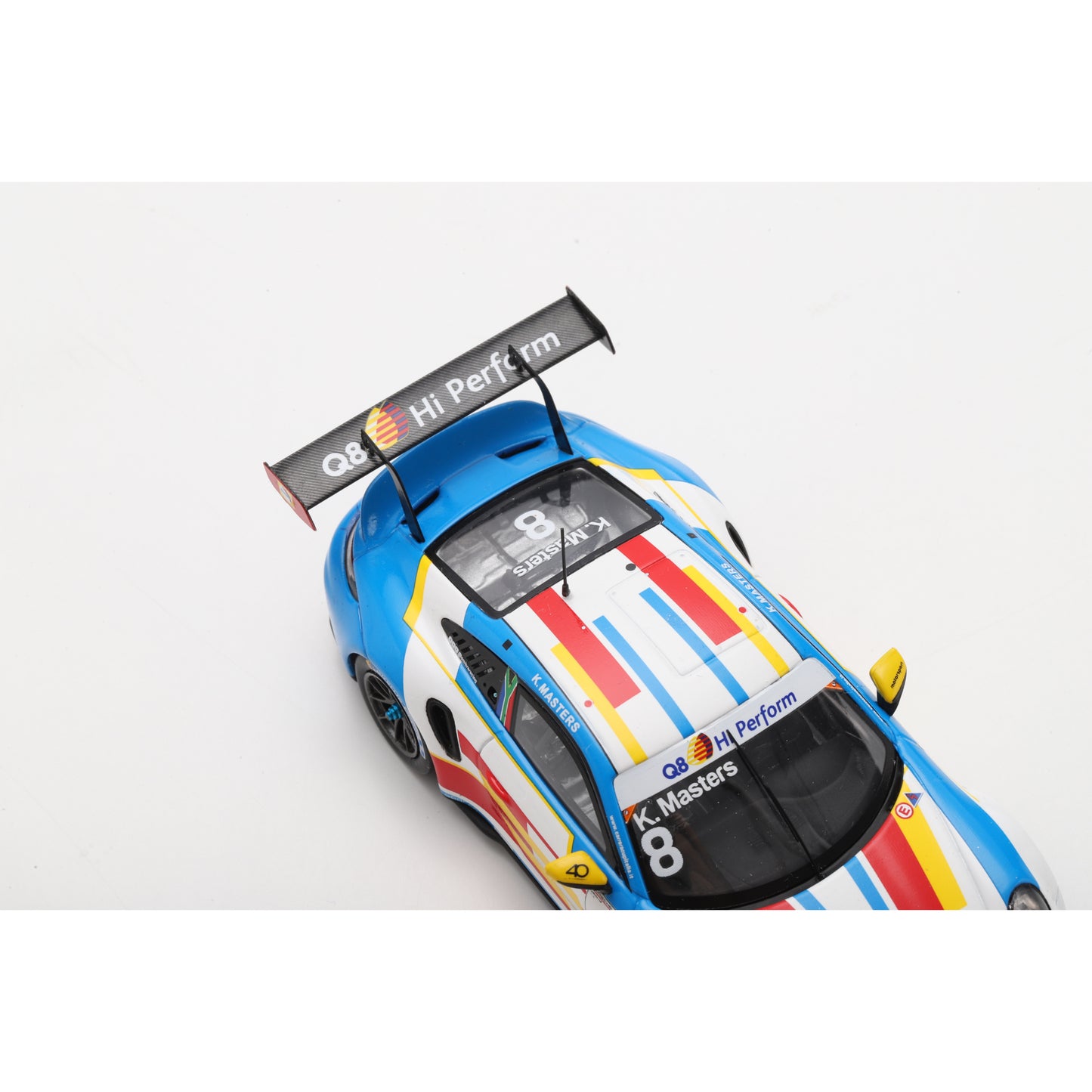 Spark SI040 1:43 - Porsche 911 GT3 Cup No.8 Porsche Carrera Cup Italia Champion 2025 Keagan Masters