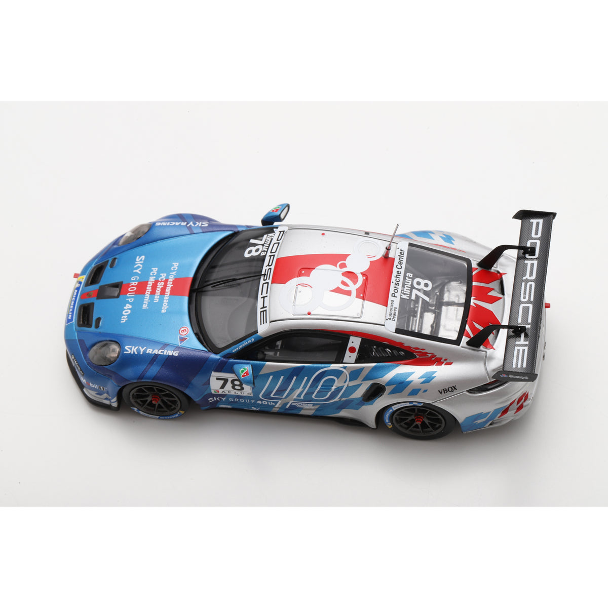 Spark SJ182 1:43 - Porsche 911 GT3 Cup No.78 Porsche Carrera Cup Japan Champion 2025 - Iori Kimura