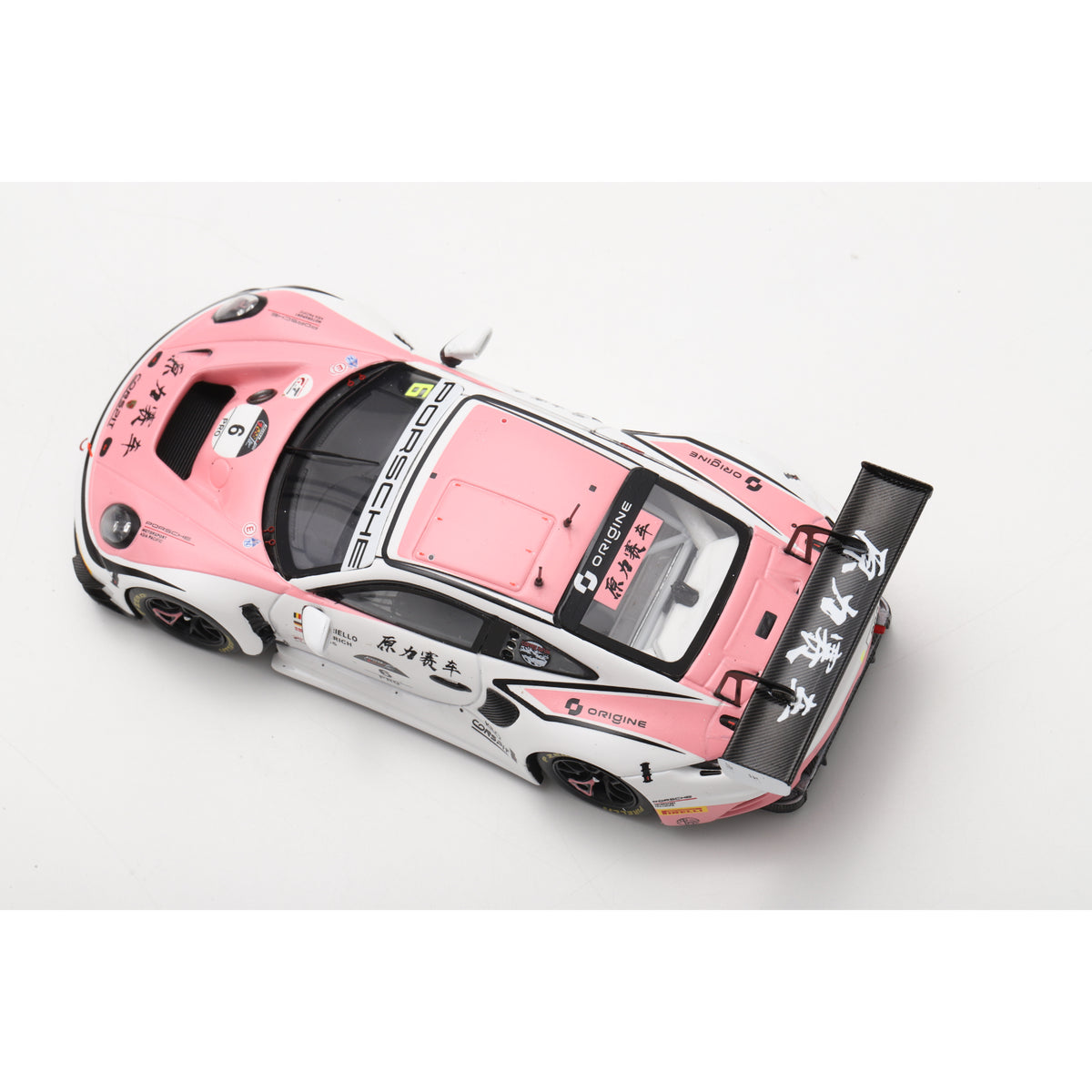 Spark SJ184 1:43 - PORSCHE 911 GT3 R N°6 Origine Motorsport 5th 1000km Suzuka 2025 L. Heinrich - A. Picariello - B. Buus Limited (300ex.)