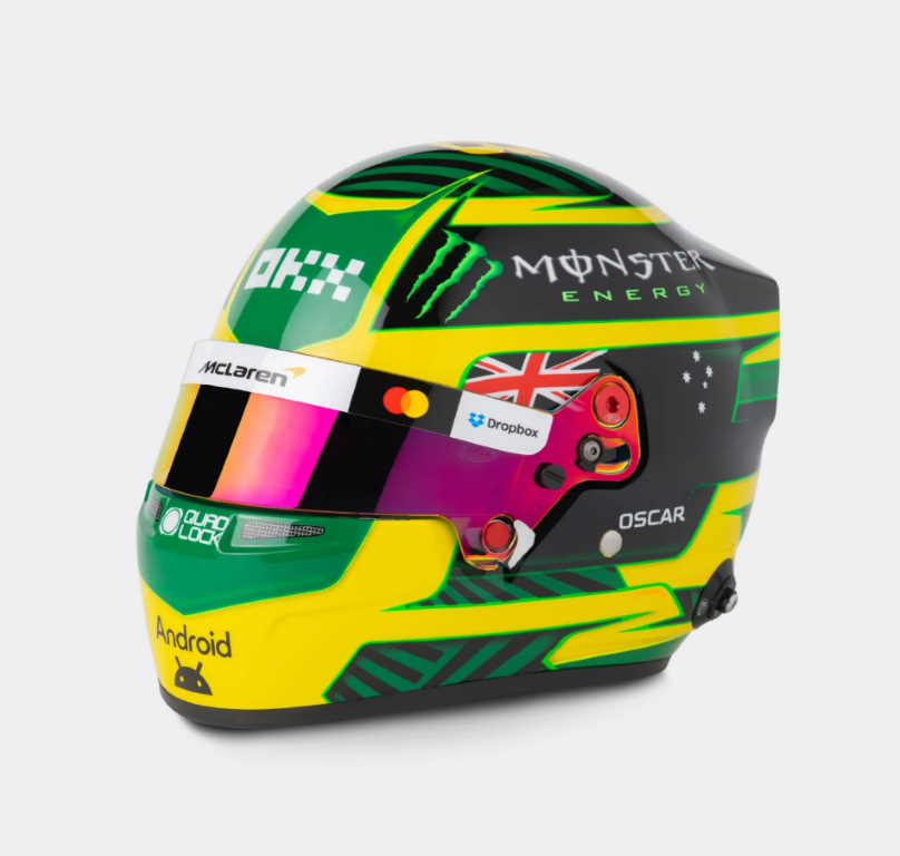 PRECOMMANDE - BELL Mini Helmet Casque 1:2 - Oscar Piastri – McLaren - Australian GP 2026