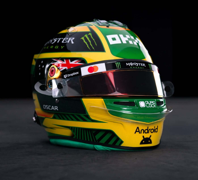 PRECOMMANDE - BELL Mini Helmet Casque 1:2 - Oscar Piastri – McLaren - Australian GP 2026