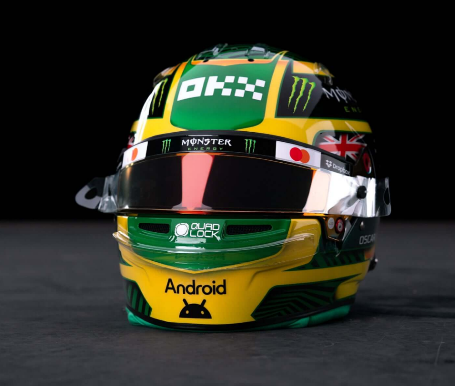 PRECOMMANDE - BELL Mini Helmet Casque 1:2 - Oscar Piastri – McLaren - Australian GP 2026