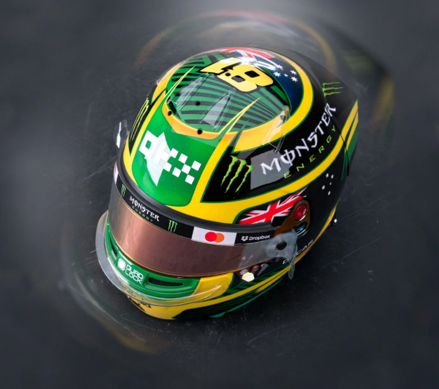 PRECOMMANDE - BELL Mini Helmet Casque 1:2 - Oscar Piastri – McLaren - Australian GP 2026