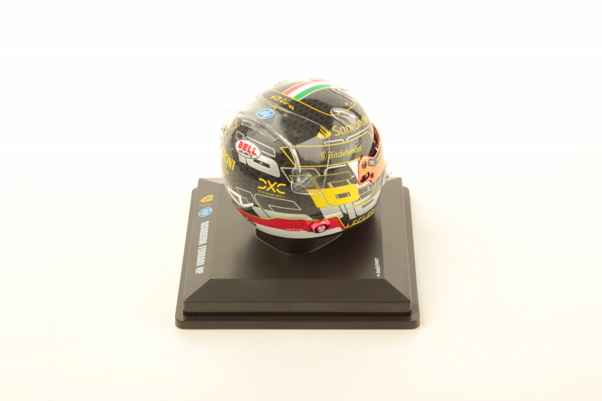 Looksmart LSHEL004 Helmet 1:5 - Charles Leclerc – Scuderia Ferrari HP Italian GP 2024 WINNER