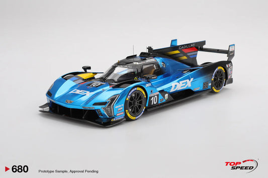 PRE-ORDER - Top Speed TS0680 1:18 - CADILLAC V-Series.RN°10 CADILLAC Wayne Taylor Racing IMSA 24H Daytona 2025 B. Hartley - W. Stevens - F. Albuquerque - R. Taylor