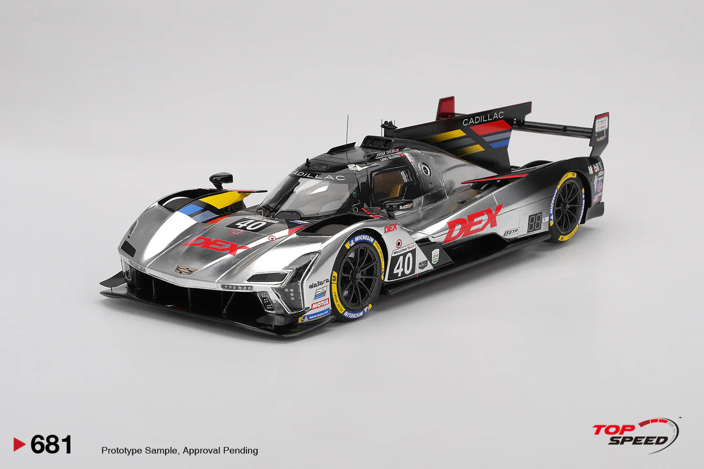 PRECOMMANDE - Top Speed TS0681 1:18 - CADILLAC V-Series.R N°40 CADILLAC Wayne Taylor Racing IMSA Daytona 24H 2025 K. Kobayashi - L. Deletraz - J. Taylor
