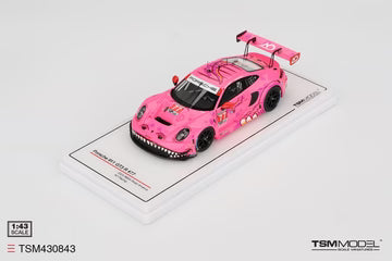 PRE-ORDER - TSM Model TSM430843 1:43 - PORSCHE 911 (992) GT3 RN°77 AO Racing Road America 2024 L. Heinrich - J. Andlauer 