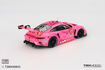 PRE-ORDER - TSM Model TSM430843 1:43 - PORSCHE 911 (992) GT3 RN°77 AO Racing Road America 2024 L. Heinrich - J. Andlauer 