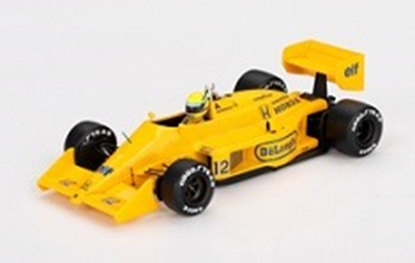 PRECOMMANDE - TSM Model TSM430892 1:43 - LOTUS 99T N°12 Winner MONACO GP 1987 Ayrton Senna
