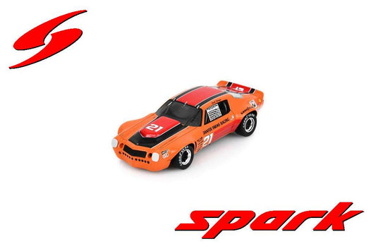 PRECOMMANDE - Spark US418 1:43 - Chevrolet Camaro No.21 2nd Mosport 1975 Chad Schafer Limited (300ex)