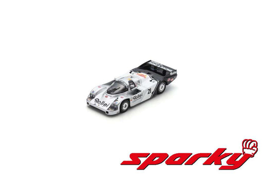 Spark Y322 1:64 - Porsche 956 No.21 Le Mans 24H 1984 A. De Cadenet - C. Craft - A. Grice