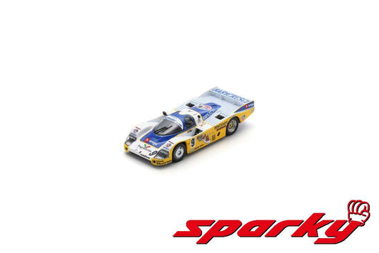 Spark Y325 1:64 - Porsche 956 No.9 5th Le Mans 1986 J. Laessig – F. Maria Ballabio – D. Wood