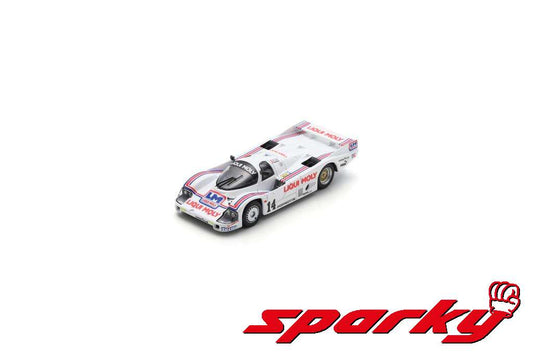 Spark Y326 1:64 - Porsche 956 No.14 9th Le Mans 24H 1986 R. Dyson - P. Cobb - M. Baldi