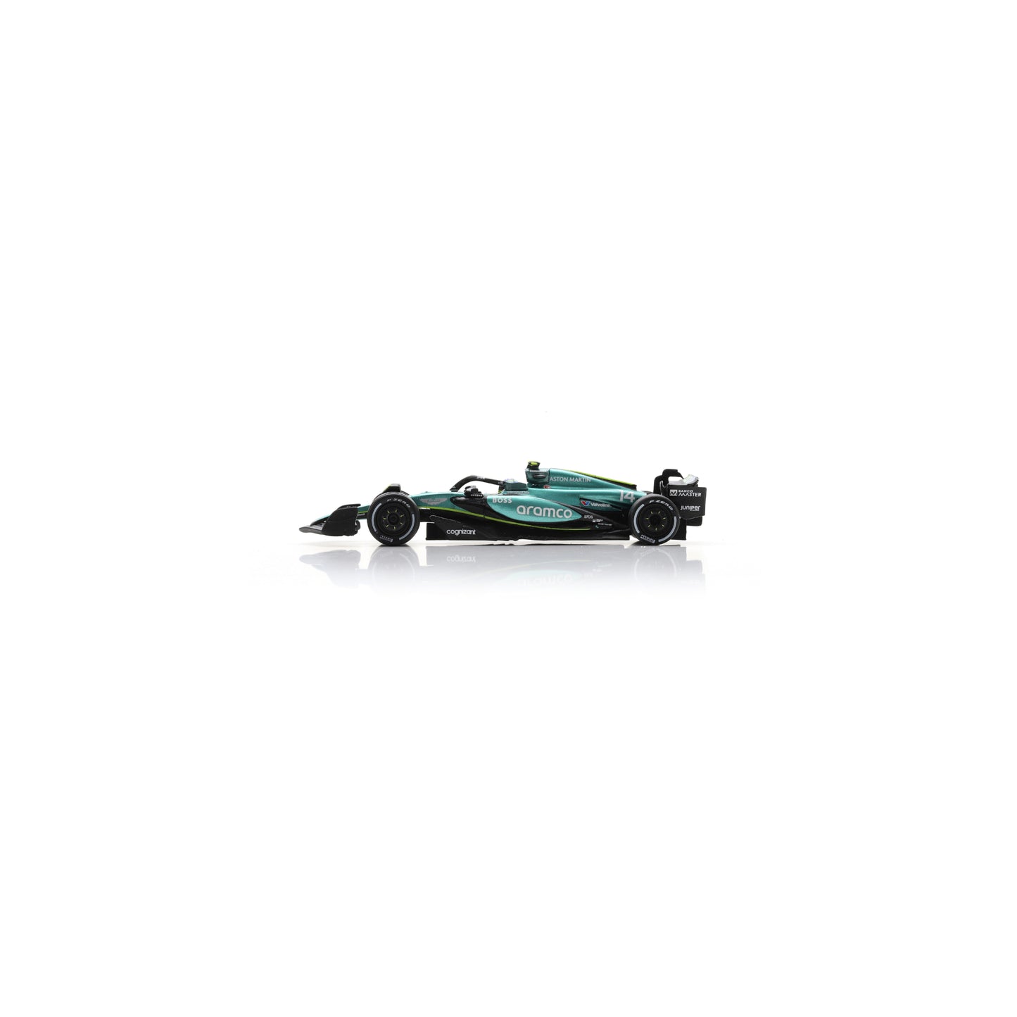 Spark Y380 1:64 - Aston Martin Aramco F1 Team AMR24 No.14 2024 Fernando Alonso