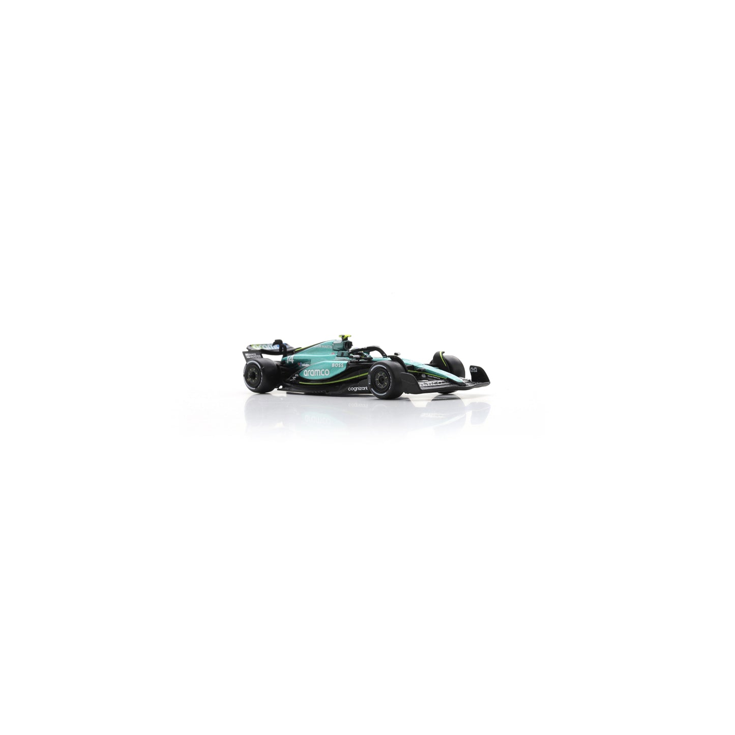 Spark Y380 1:64 - Aston Martin Aramco F1 Team AMR24 No.14 2024 Fernando Alonso