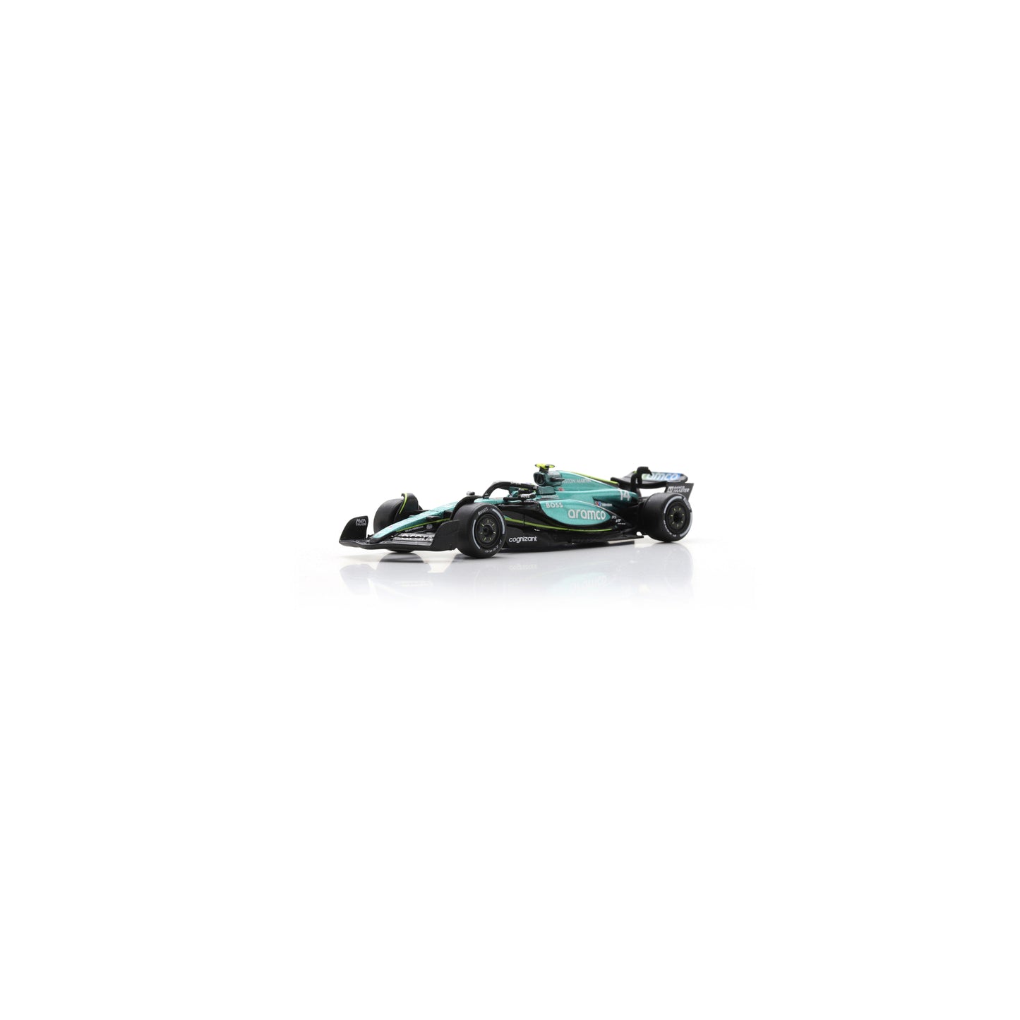 Spark Y380 1:64 - Aston Martin Aramco F1 Team AMR24 No.14 2024 Fernando Alonso