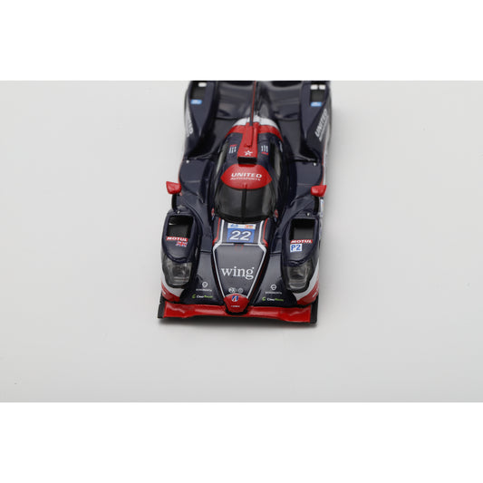 Spark Y398 1:64 - Oreca 07 - Gibson No.22 UNITED AUTOSPORTS Winner LMP2 class Le Mans 24H 2024 O. Jarvis - B. Garg - N. Siegel