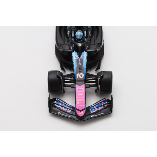 Spark Y413 1:64 - BWT Alpine F1 Team A524 No.10 3rd Brazilian GP 2024 Pierre Gasly (150th GP Race)