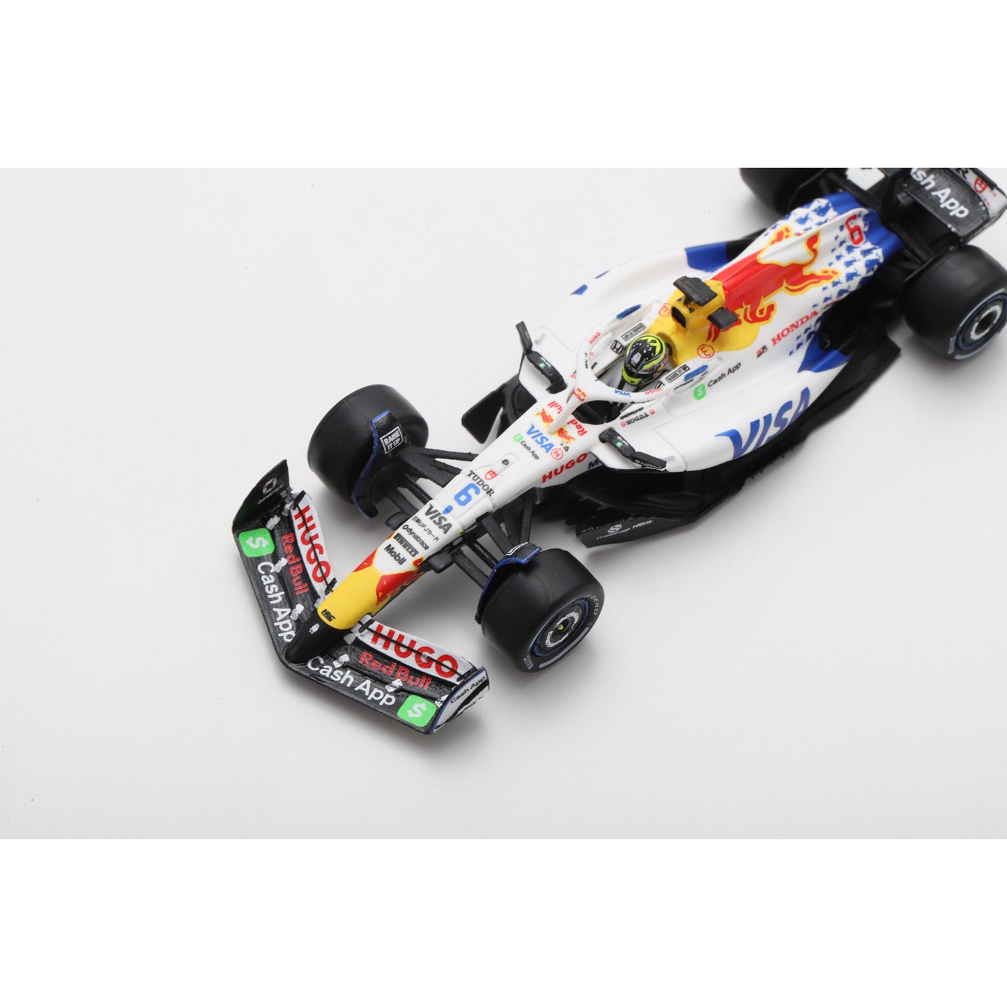 Spark Y422 1:64 - Racing Bulls VCARB 02 No.6 Visa Cash App Racing Bulls Formula One Team 8th Japanese GP 2025 Isack Hadjar