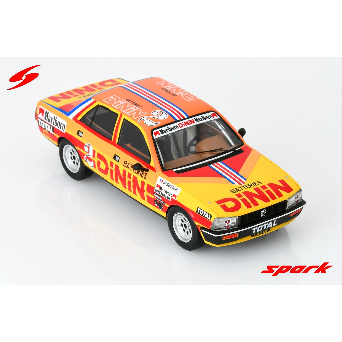 Spark SF266 1:43 - Peugeot 505 2L. No.2 Production 1980 Montlery Jean-Pierre Beltoise Limited (300 ex.)