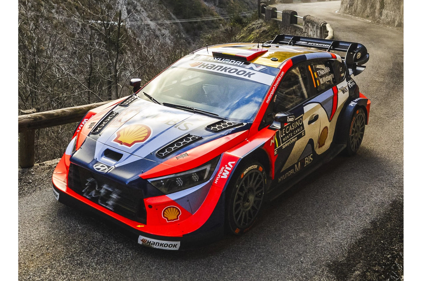 PRECOMMANDE - Spark S6909 1:43 - Hyundai i20N Rally1 No.1 Rally Monte Carlo 2025 T. Neuville - M. Wydaeghe