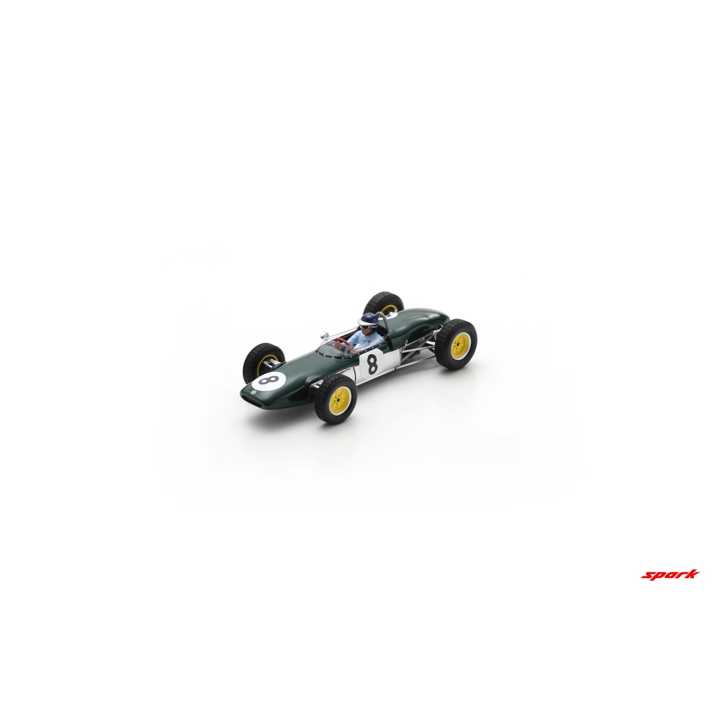 PRECOMMANDE - Spark S7119 1:43 - Lotus 21 No.8 3rd French GP 1961 Jim Clark