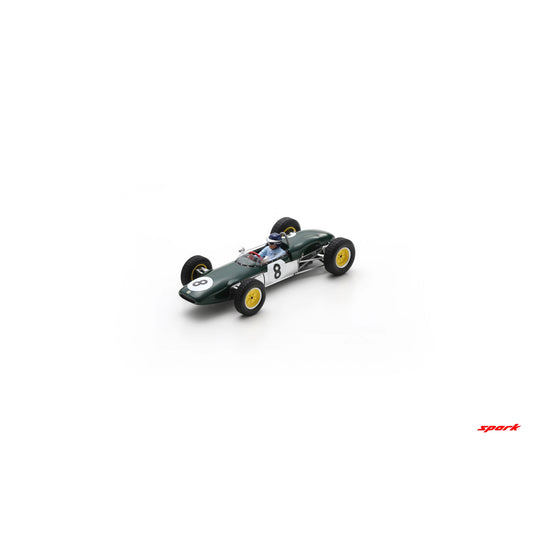 PRECOMMANDE - Spark S7119 1:43 - Lotus 21 No.8 3rd French GP 1961 Jim Clark