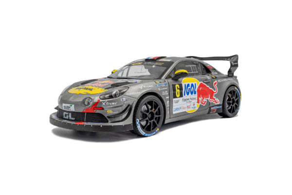 Solido S1801630 1:18 - Alpine A110 RGT+ – Rallye Du Mont Blanc – 2024 – #6 S.LOEB / L.GODEY
