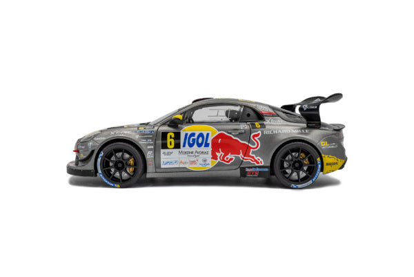 Solido S1801630 1:18 - Alpine A110 RGT+ – Rallye Du Mont Blanc – 2024 – #6 S.LOEB / L.GODEY