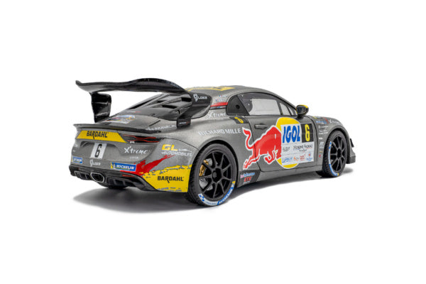 Solido S1801630 1:18 - Alpine A110 RGT+ – Rallye Du Mont Blanc – 2024 – #6 S.LOEB / L.GODEY