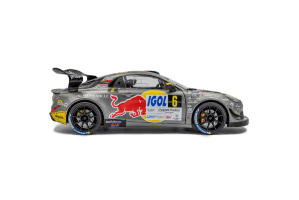 Solido S1801630 1:18 - Alpine A110 RGT+ – Rallye Du Mont Blanc – 2024 – #6 S.LOEB / L.GODEY