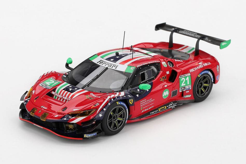 PRECOMMANDE - BBR Models CS015 1:43 - FERRARI 296 GT3 N°21 AF Corse Daytona 24H 2025 K. Cozzolino - A. Pier Guidi - L. Wadoux - S. Mann