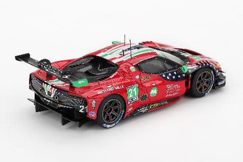 PRECOMMANDE - BBR Models CS015 1:43 - FERRARI 296 GT3 N°21 AF Corse Daytona 24H 2025 K. Cozzolino - A. Pier Guidi - L. Wadoux - S. Mann