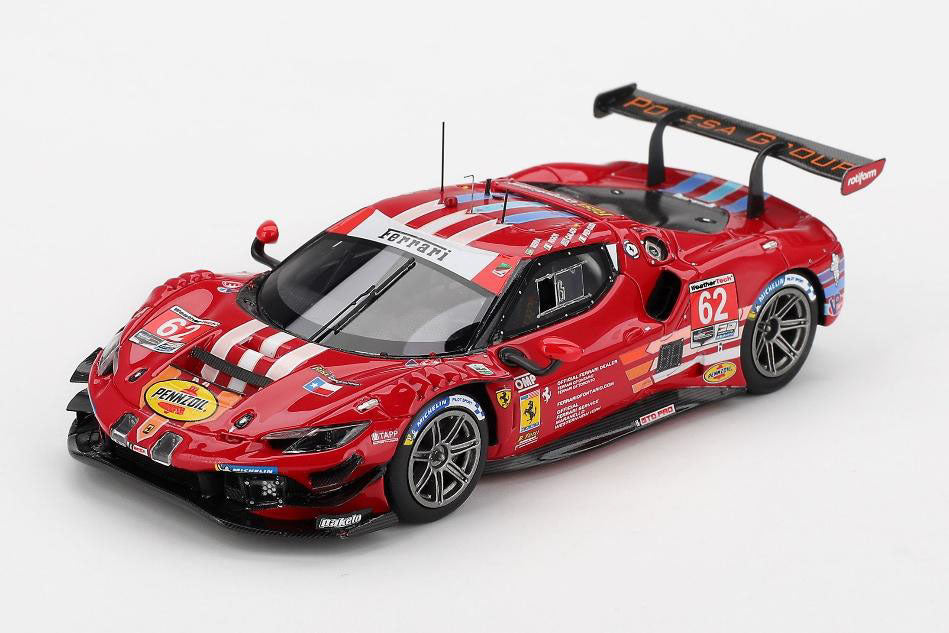 PRECOMMANDE - BBR Models CS019 1:43 - FERRARI 296 GT3 N°62 Risi Competizione Daytona 24H 2025 D. Serra - D. Rigon - A. Pier Guidi - J. Calado