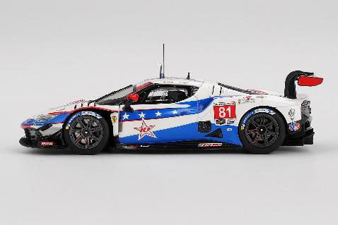 PRECOMMANDE - BBR Models CS021 1:43 - FERRARI 296 GT3 N°81 Dragonspeed Watkins Glen 2025 A. Costa - D. Rigon