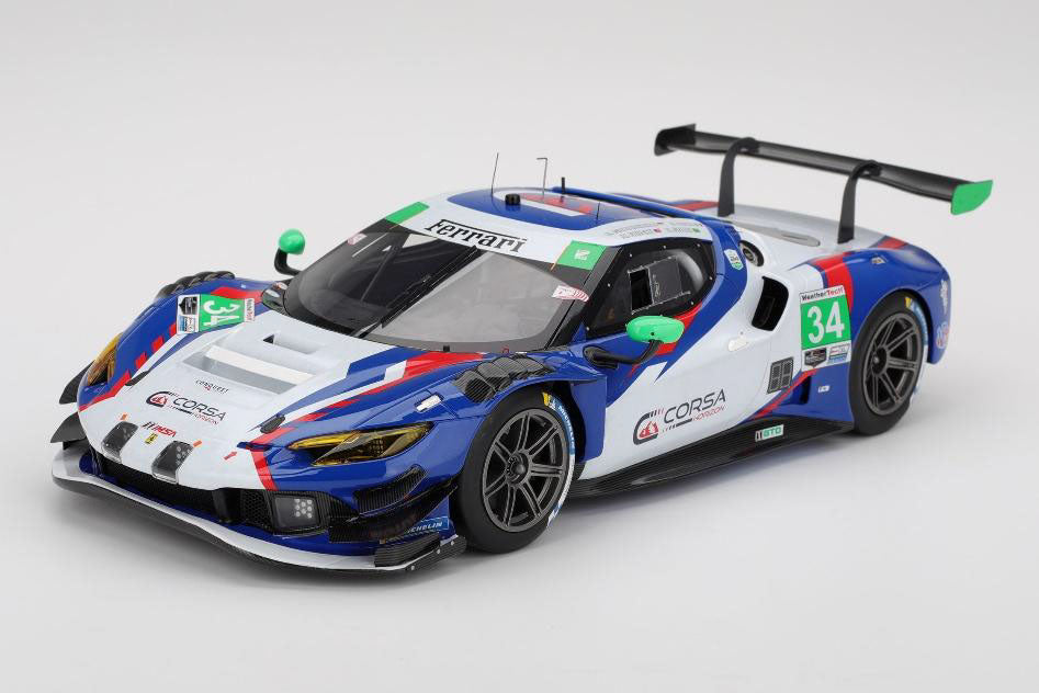PRECOMMANDE - BBR Models CS18020 1:18 - FERRARI 296 GT3 N°34 Conquest Racing Daytona 24H 2025 G. Altoè - C. Sbirrazzuoli - D. Serra - M. Franco