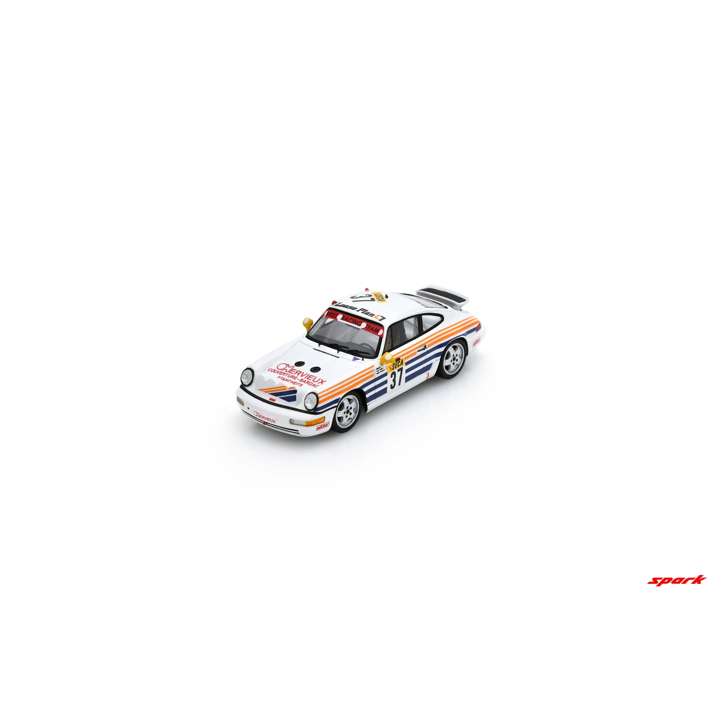 PRECOMMANDE - Spark SB576 1:43 - Porsche 964 Carrera 2 No.37 12th Spa 24H 1992 "Segolen" - A. Sturm - D. Caradec Limited (300ex.)