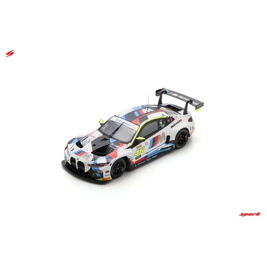 PRECOMMANDE - Spark 18AS013 1:18 - BMW M4 GT3 No.46 Team WRT 2nd Bathurst 12H 2025 V. Rossi - C. Weerts - R. Marciello Limited (500ex.)