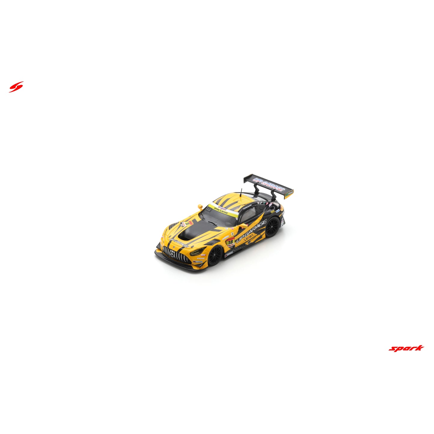 Spark 64SGT25018 1:64 - MERCEDES-AMG GT3 N°18 TEAM UPGARAGE GT300 SUPER GT 2025 T. Kobayashi - Y. Nomura