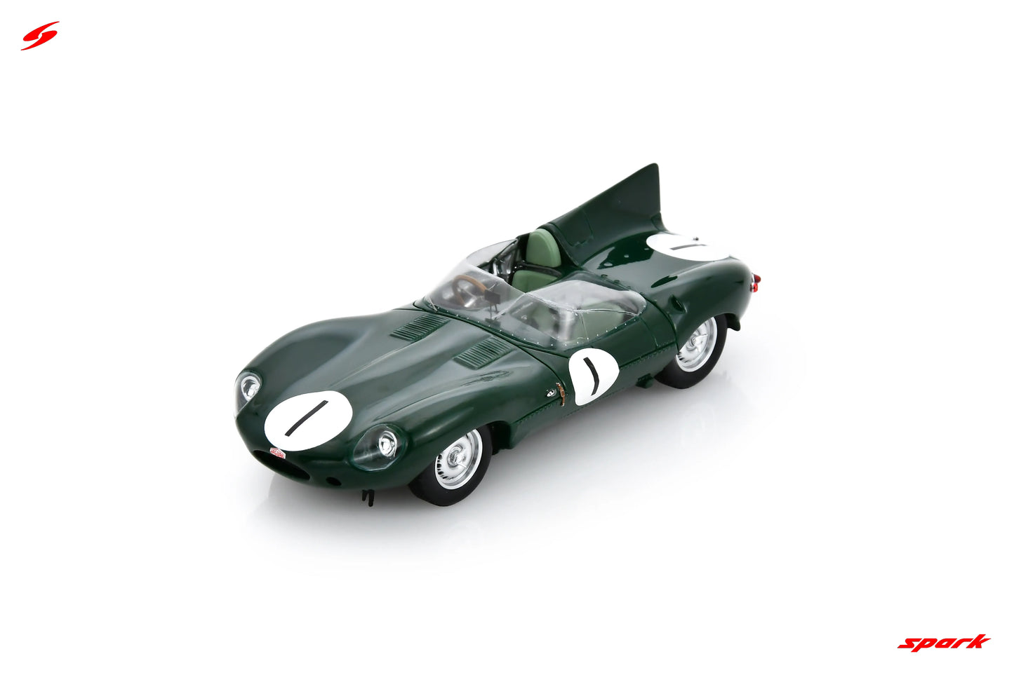 PRECOMMANDE - Spark S2932 1:43 - Jaguar D No.1 6th Le Mans 24H 1956 M. Hawthorn – I. Bueb