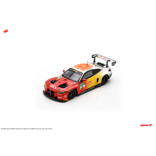 PRECOMMANDE - Spark SG967 1:43 - BMW M4 GT3 No.31 Schubert Motorsport DTM 2024 Sheldon van der Linde Limited (300ex.)