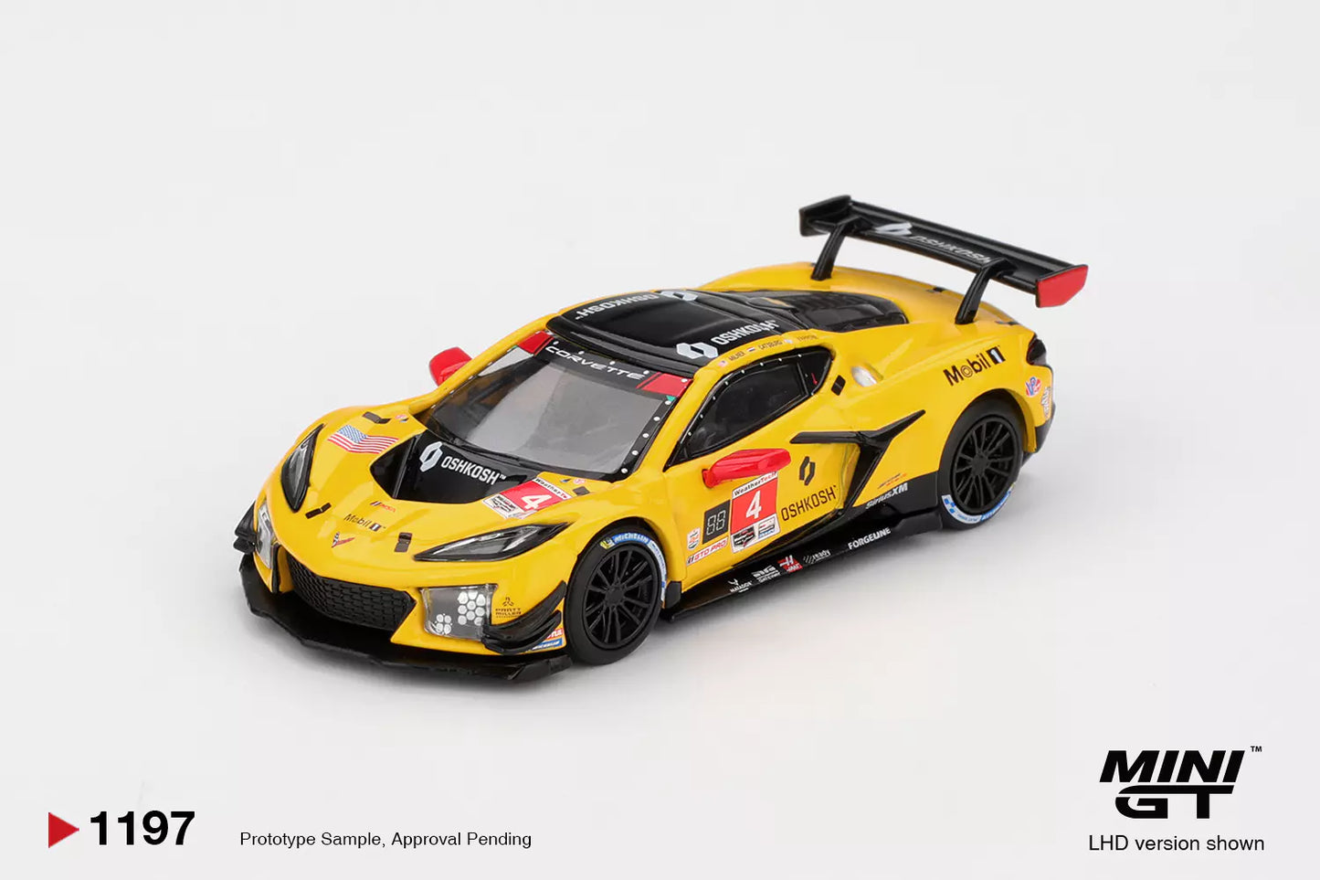 PRECOMMANDE - Mini GT MGT01197-L 1:64 - CHEVROLET Corvette Z06 GT3.R N°4 Corvette Racing Daytona 24H 2025 N. Varrone - N. Catsburg - T. Milner